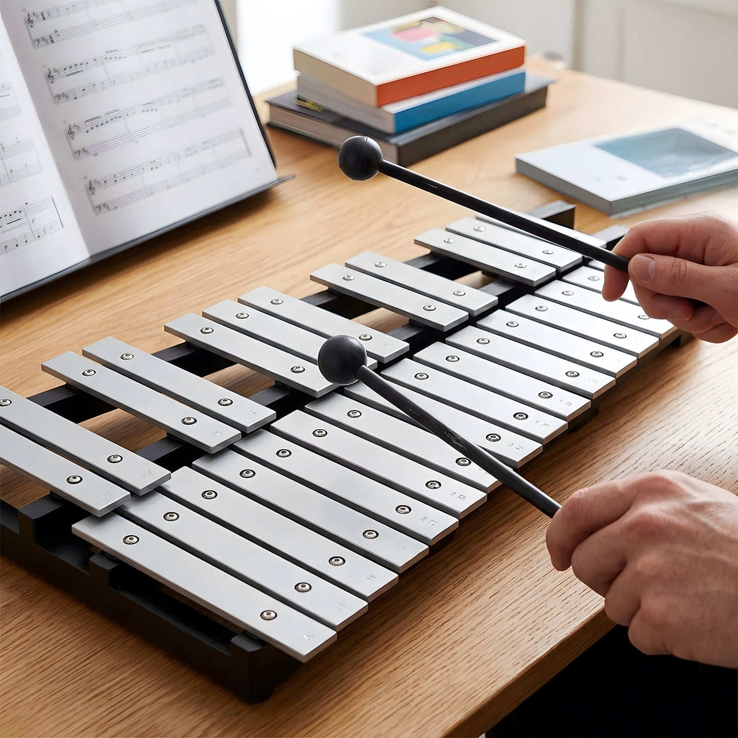 30 Notes Foldable Glockenspiel Xylophone