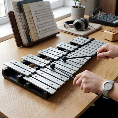 30 Notes Foldable Glockenspiel Xylophone