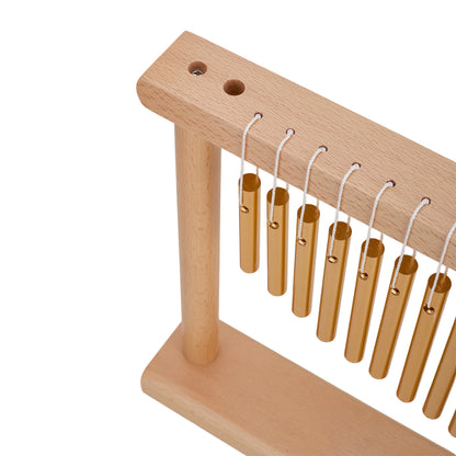 20-Note Desktop Single-Row Bar Chime with Small Mallet