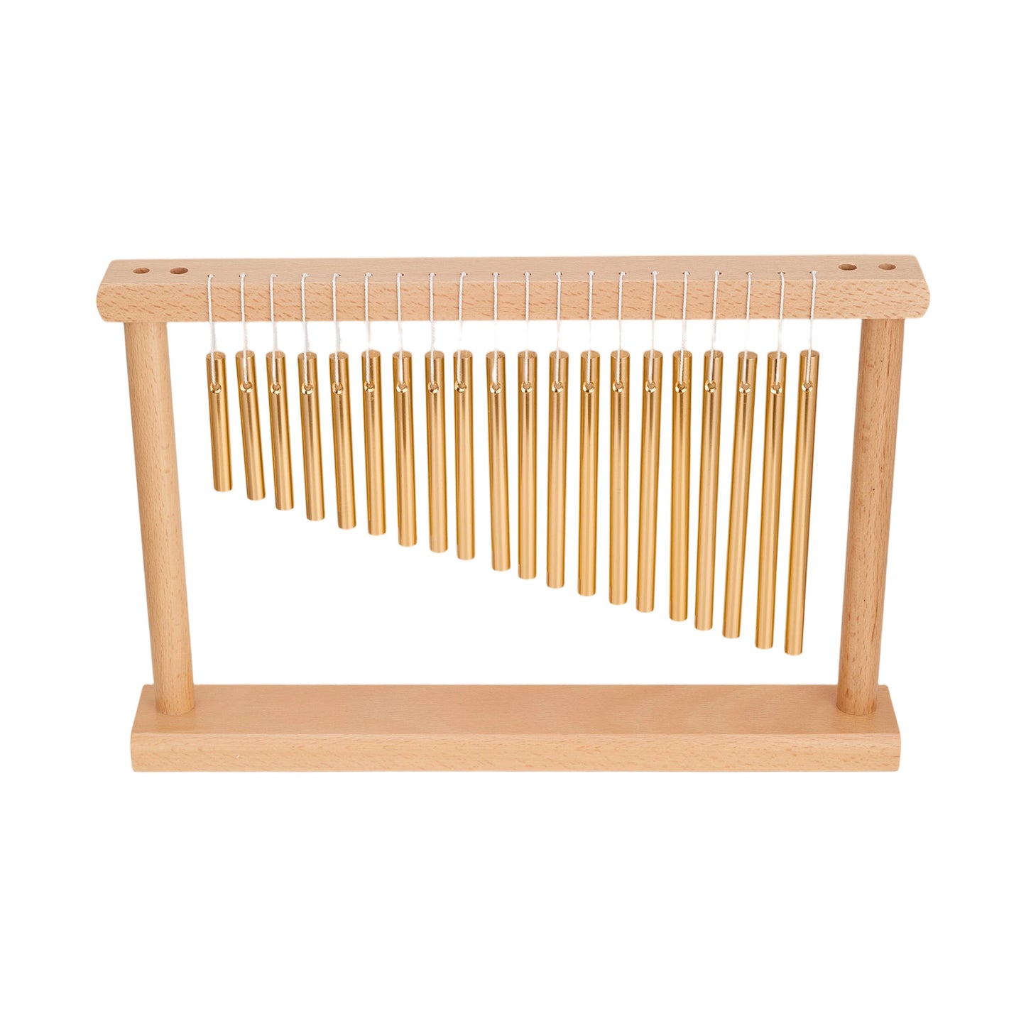 20-Note Desktop Single-Row Bar Chime with Small Mallet
