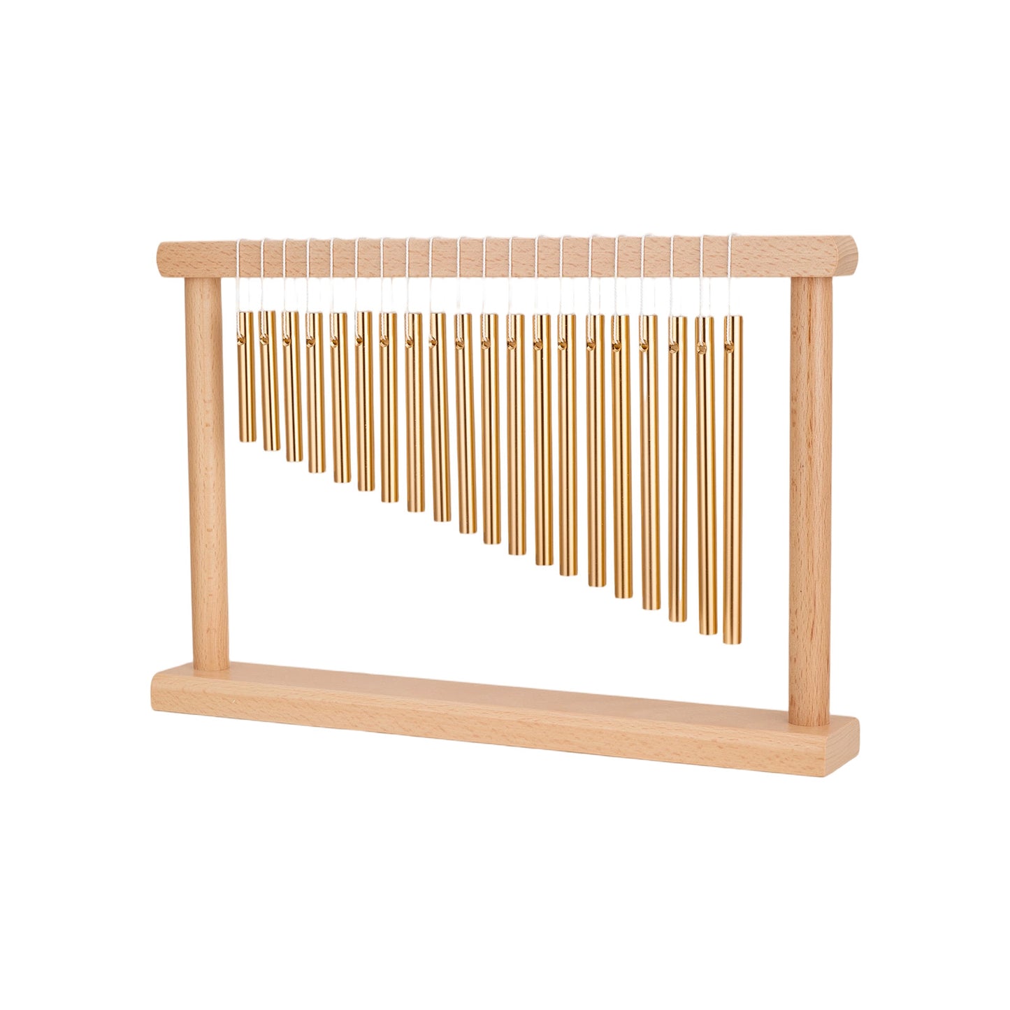 20-Note Desktop Single-Row Bar Chime with Small Mallet