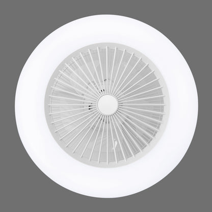Round Acrylic LED Ceiling Light Fan with Remote Control