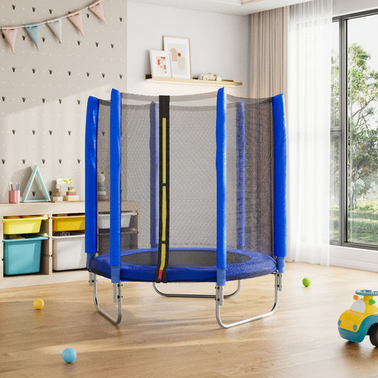 Outdoor Trampoline with Safety Cover Net