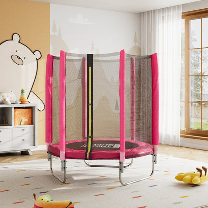Outdoor Trampoline with Safety Cover Net