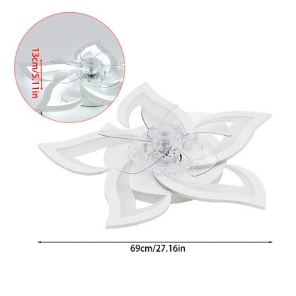 Flower Shape LED Ceiling Fan Light