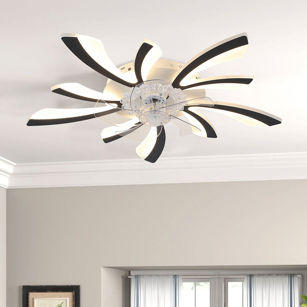 78cm Creative Ceiling Fan with LED Lights