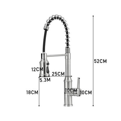 Kitchen Swivel Pulldown Faucet