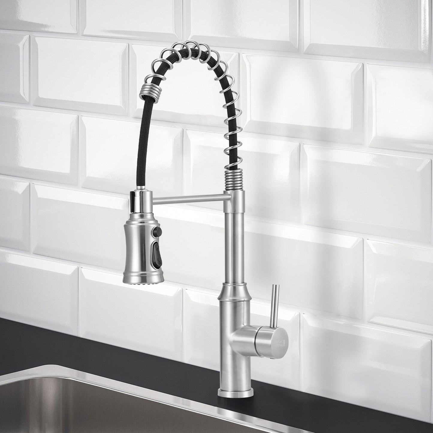 Kitchen Swivel Pulldown Faucet