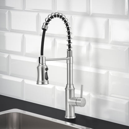 Kitchen Swivel Pulldown Faucet
