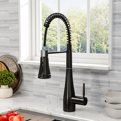 Pre-rinse Pull-Down Swivel Kitchen Faucet