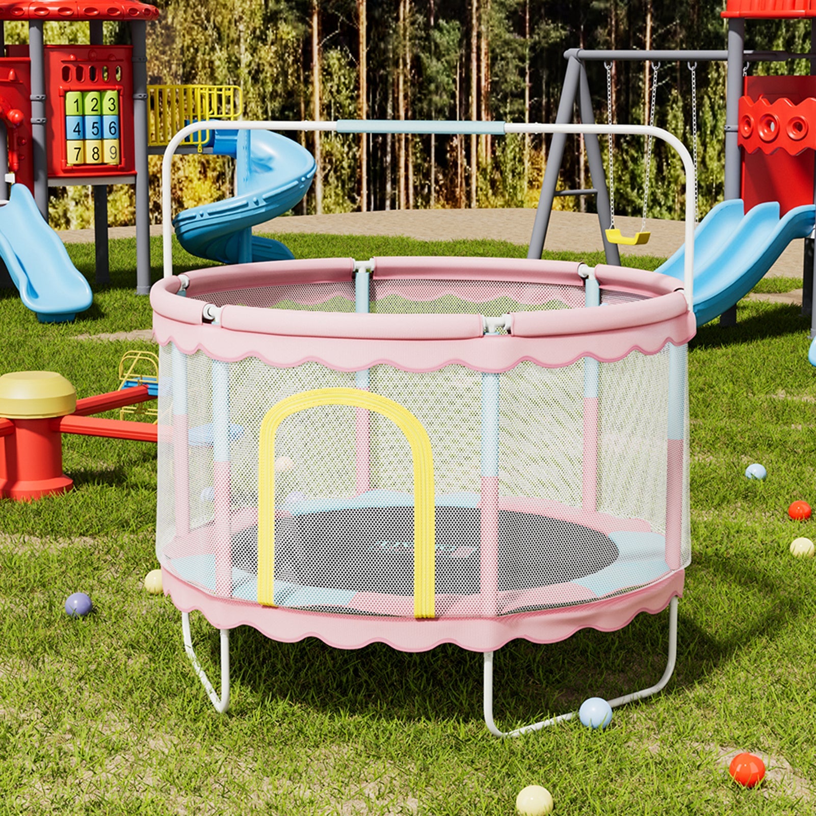 Childrens outdoor trampoline best sale