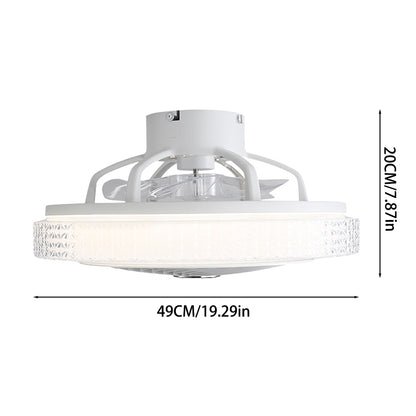 20inch Acrylic Ceiling Mount LED Fan Light