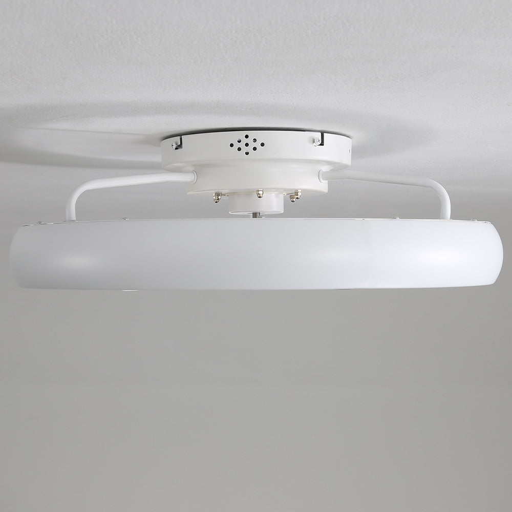 20inch Industrial Style Ceiling Mount LED Fan Light
