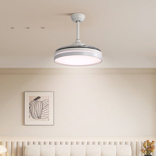 42inch Acrylic Ceiling Fan Light with Retracted Blades