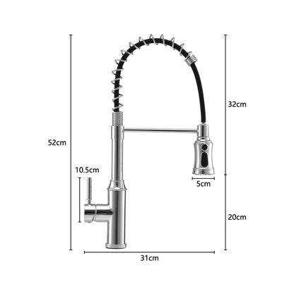 Kitchen Swivel Pulldown Faucet
