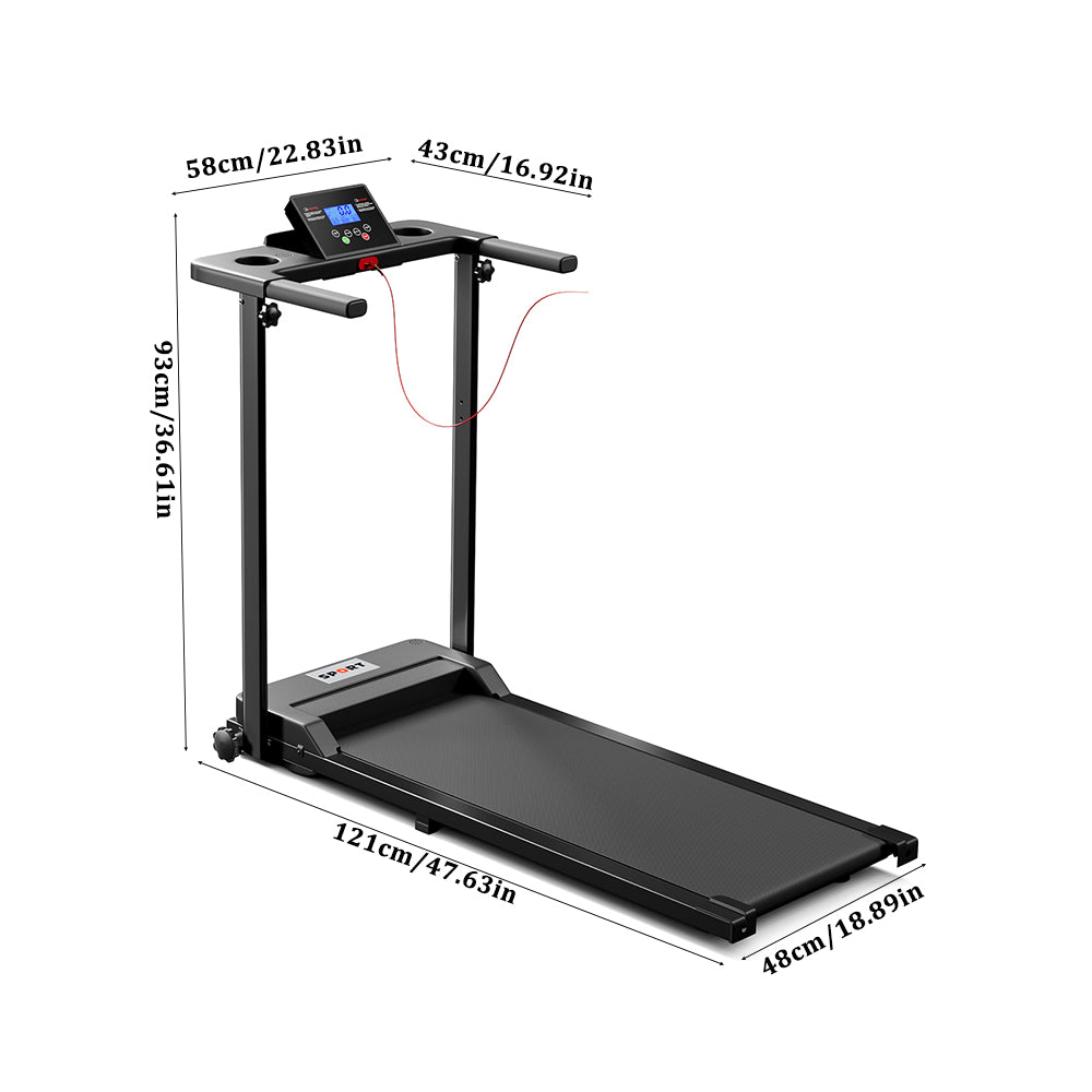 Folding Protective Indoor Treadmill
