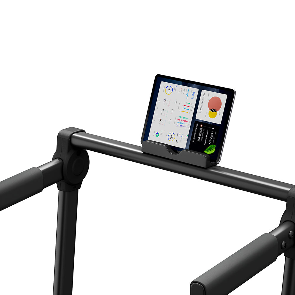 Treadmill with Side Handrails and Remote