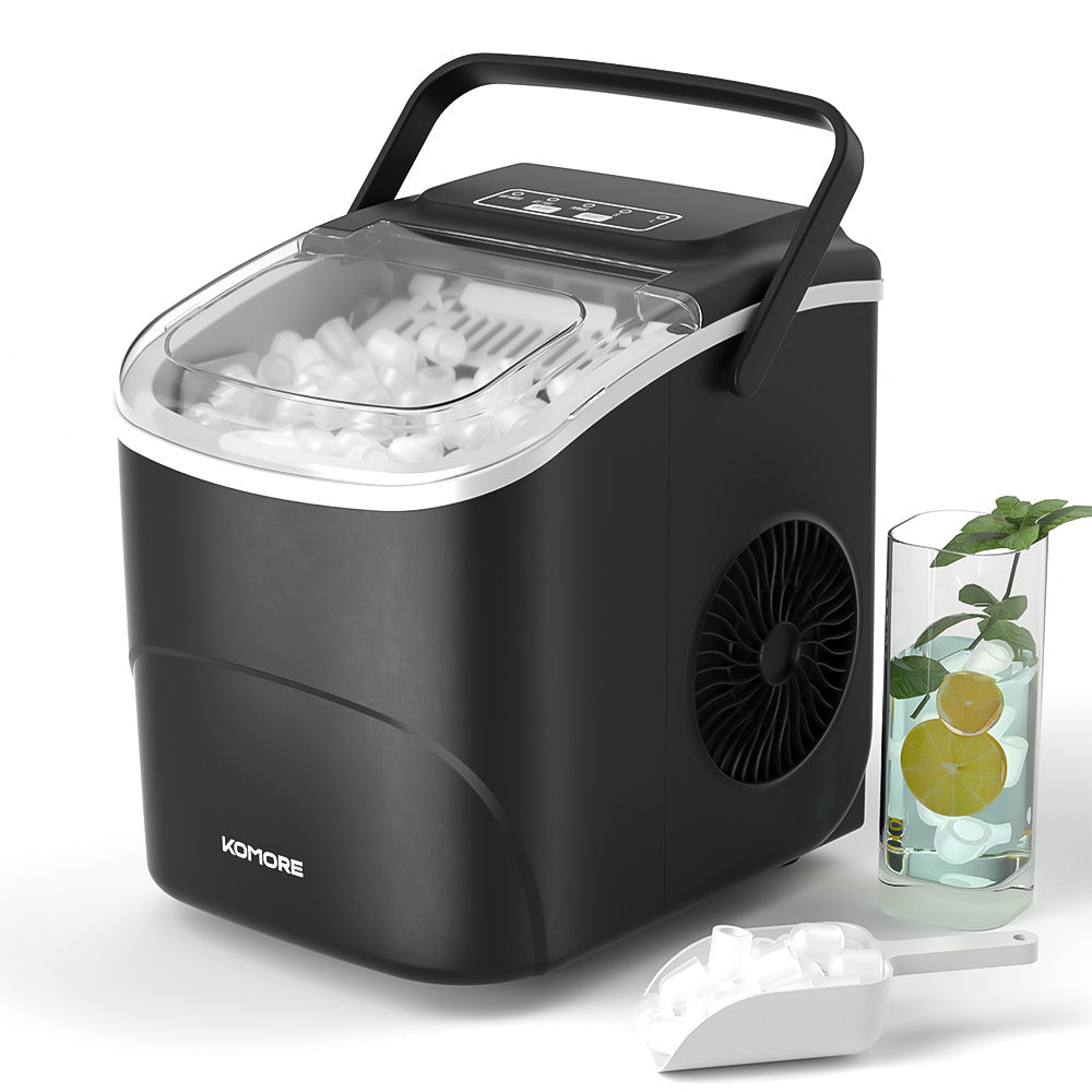 Countertop Bullet Ice Maker with Handle