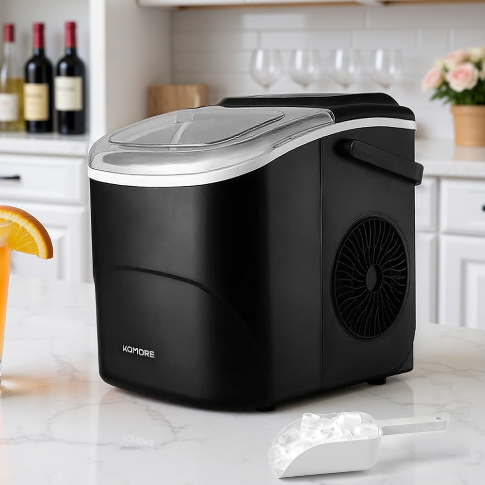 Countertop Bullet Ice Maker with Handle