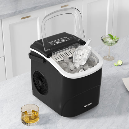 Countertop Bullet Ice Maker with Handle