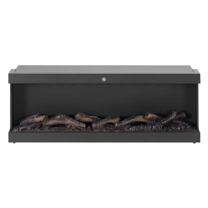 Three-sided Freestanding Electric Fireplace