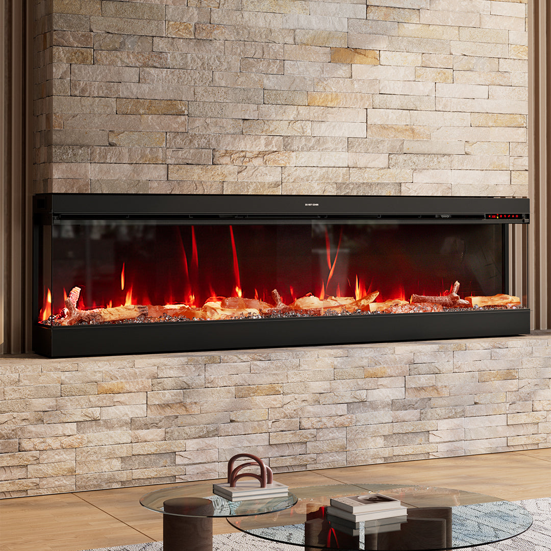 Electric Fireplace with Remote Control