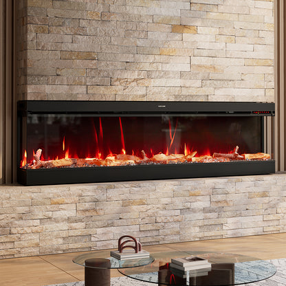 Electric Fireplace with Remote Control