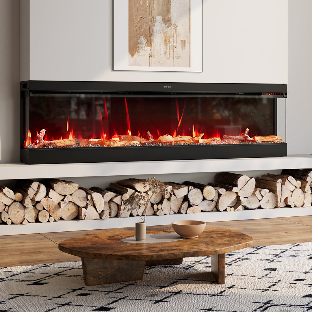 Electric Fireplace with Remote Control