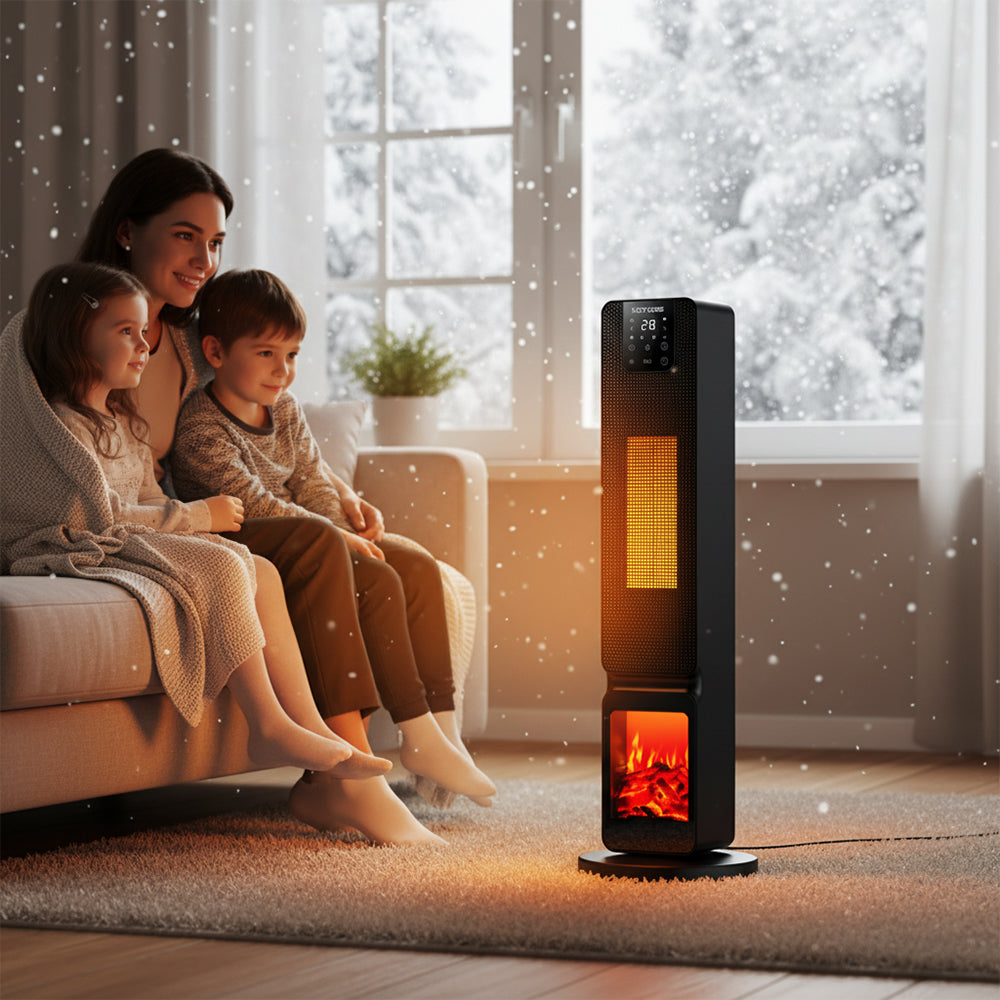 2000W Tower Heater with Remote Control