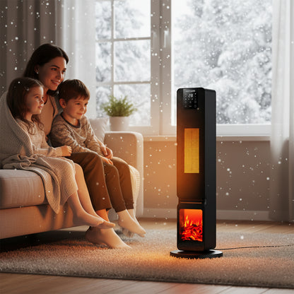 2000W Tower Heater with Remote Control