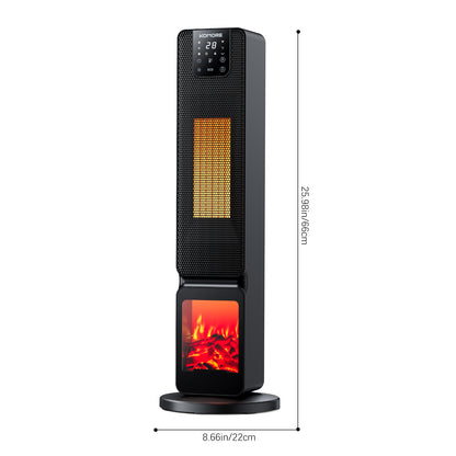 2000W Tower Heater with Remote Control