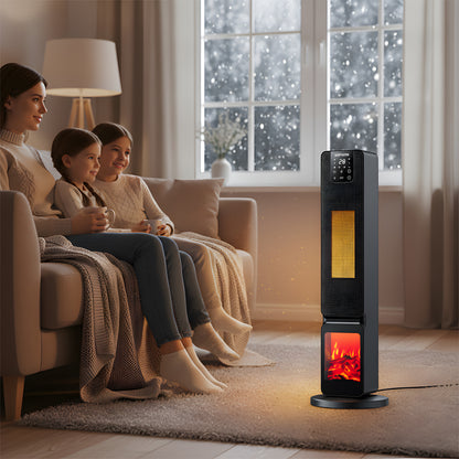 2000W Tower Heater with Remote Control