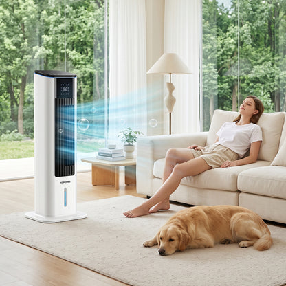 Water‑Cooled Tower Fan with Heating Function
