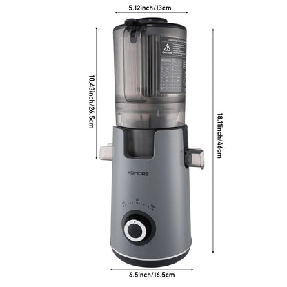 300W Cold Press Juicer Slow Masticating Machine