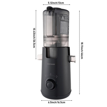 300W Cold Press Juicer Slow Masticating Machine