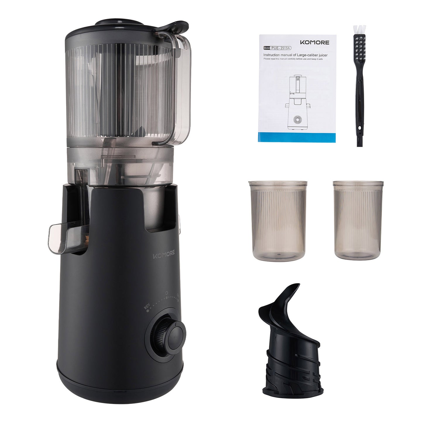 300W Cold Press Juicer Slow Masticating Machine