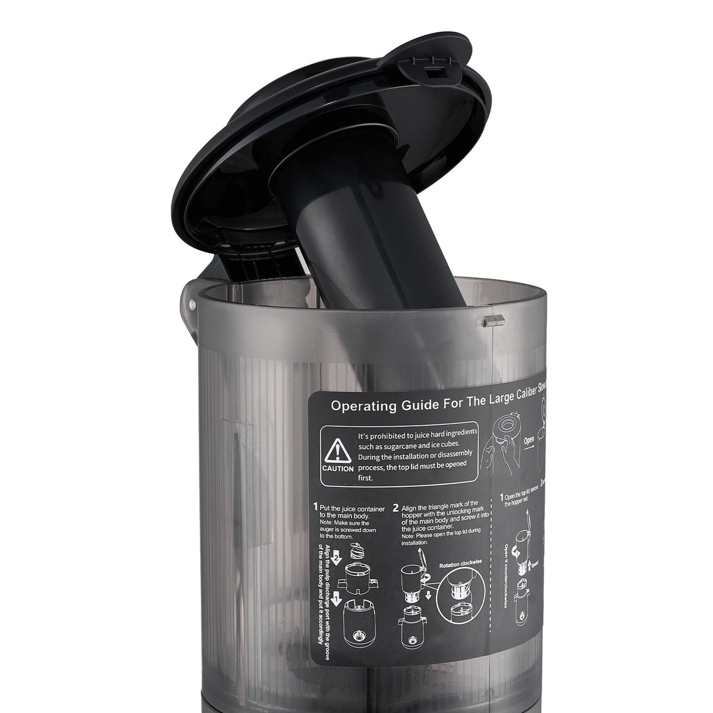 200W Cold Press Juicer Slow Masticating Machine