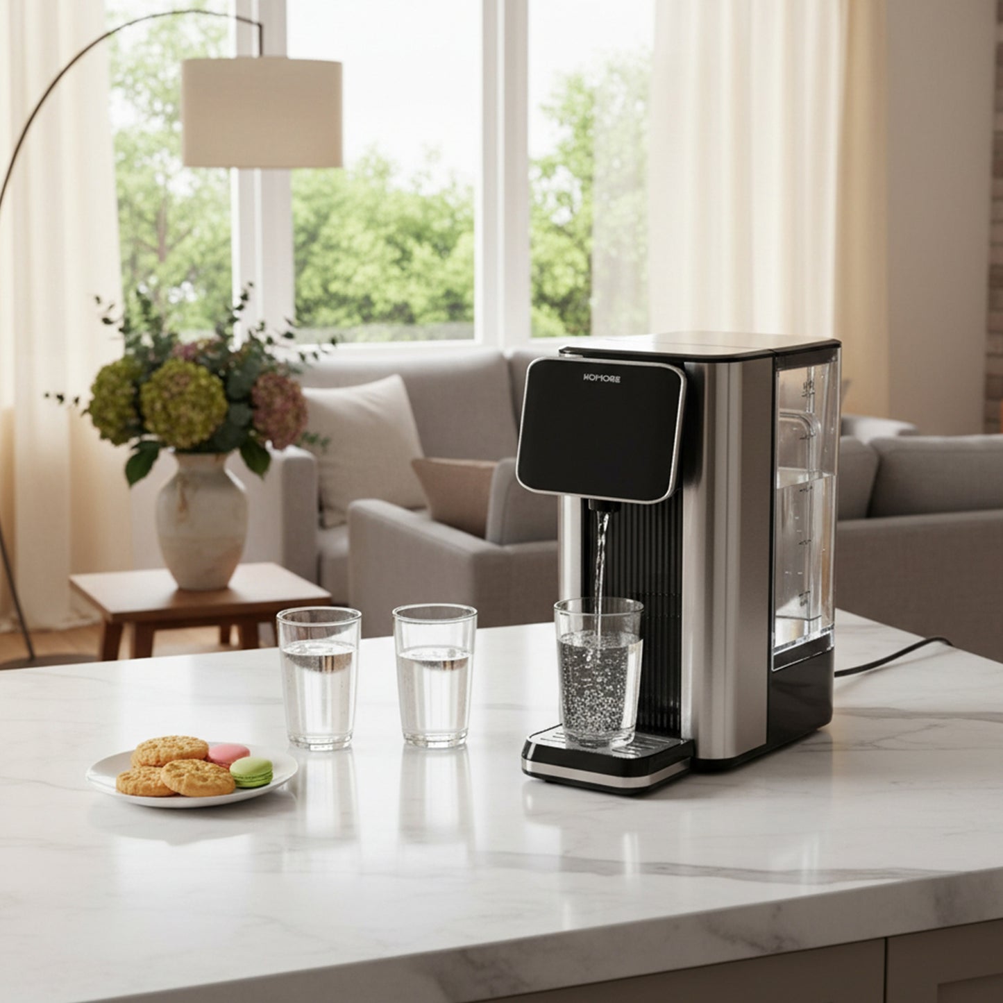 Instant Hot Water Dispenser with 2.5L Tank and Drip Tray