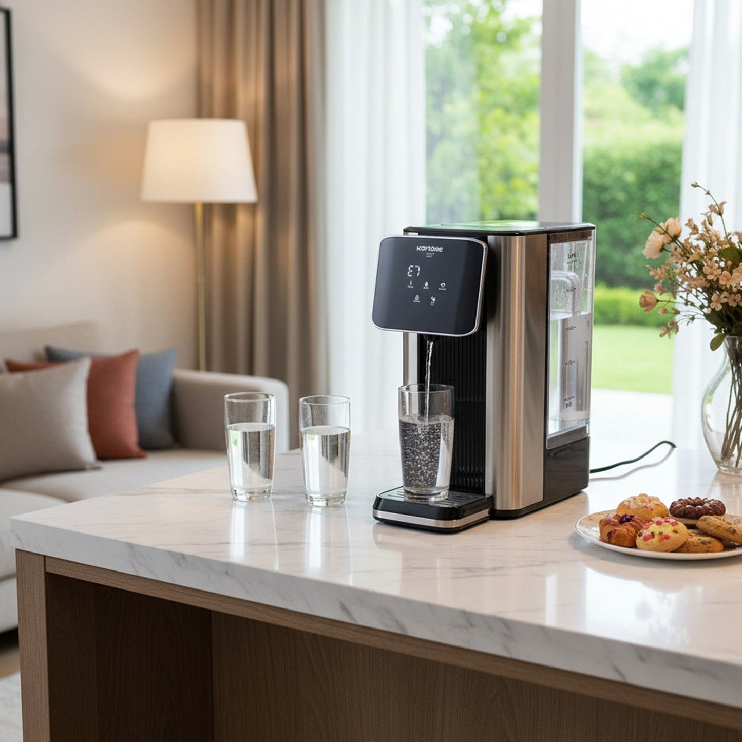 Instant Hot Water Dispenser with 2.5L Tank and Drip Tray