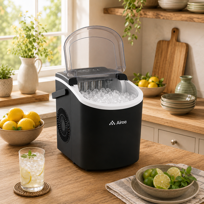 Countertop Bullet Ice Maker with Handle