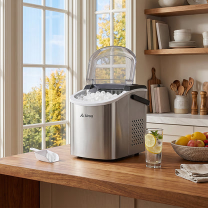Countertop Bullet Ice Maker with Handle