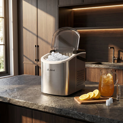 Countertop Bullet Ice Maker with Handle