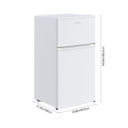 51/70L Freestanding Top Freezer Fridge