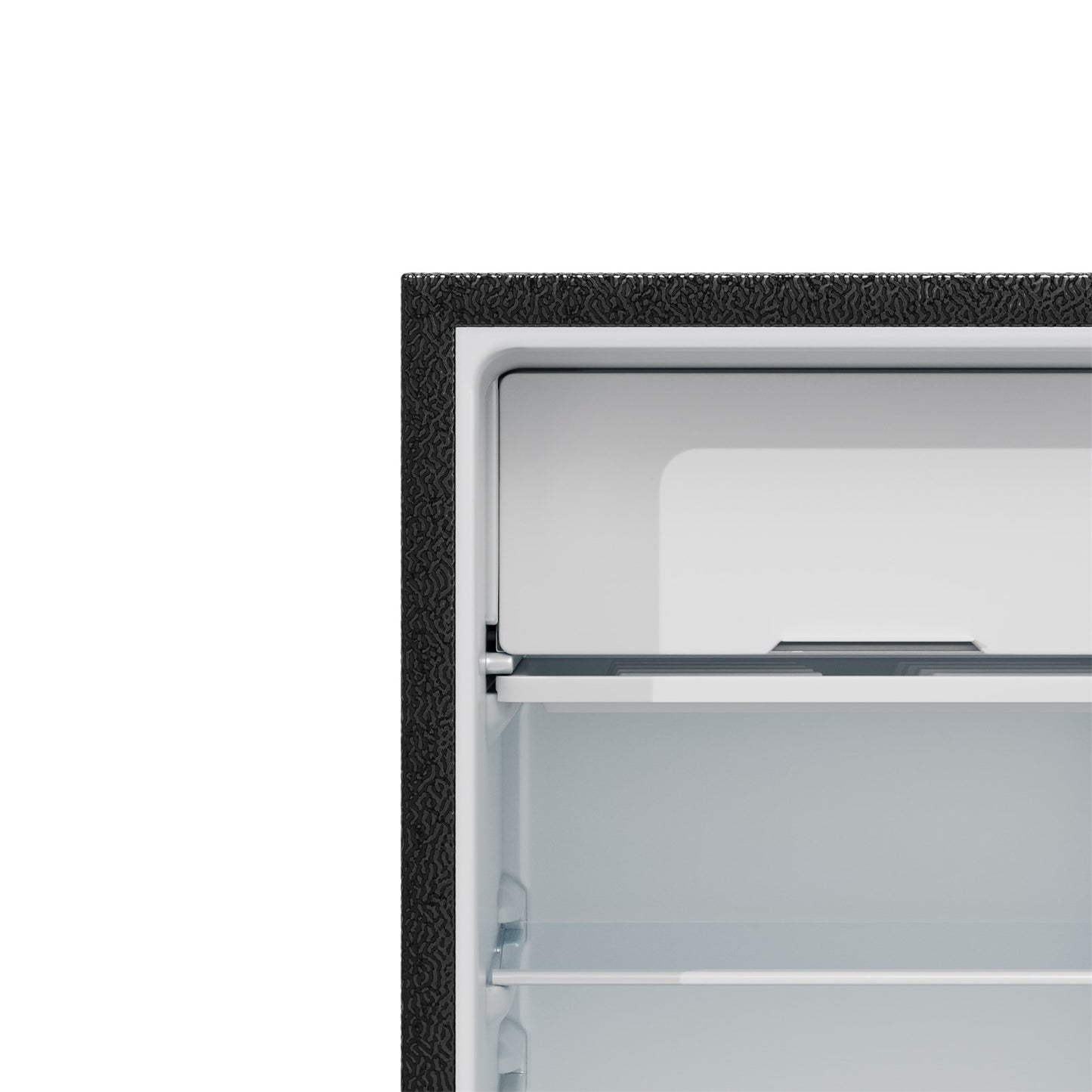Glass Door 83L Refrigerator with 9L Freezer Box