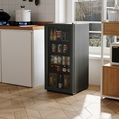 99L/109L Glass Door Refrigerator with Interior Light