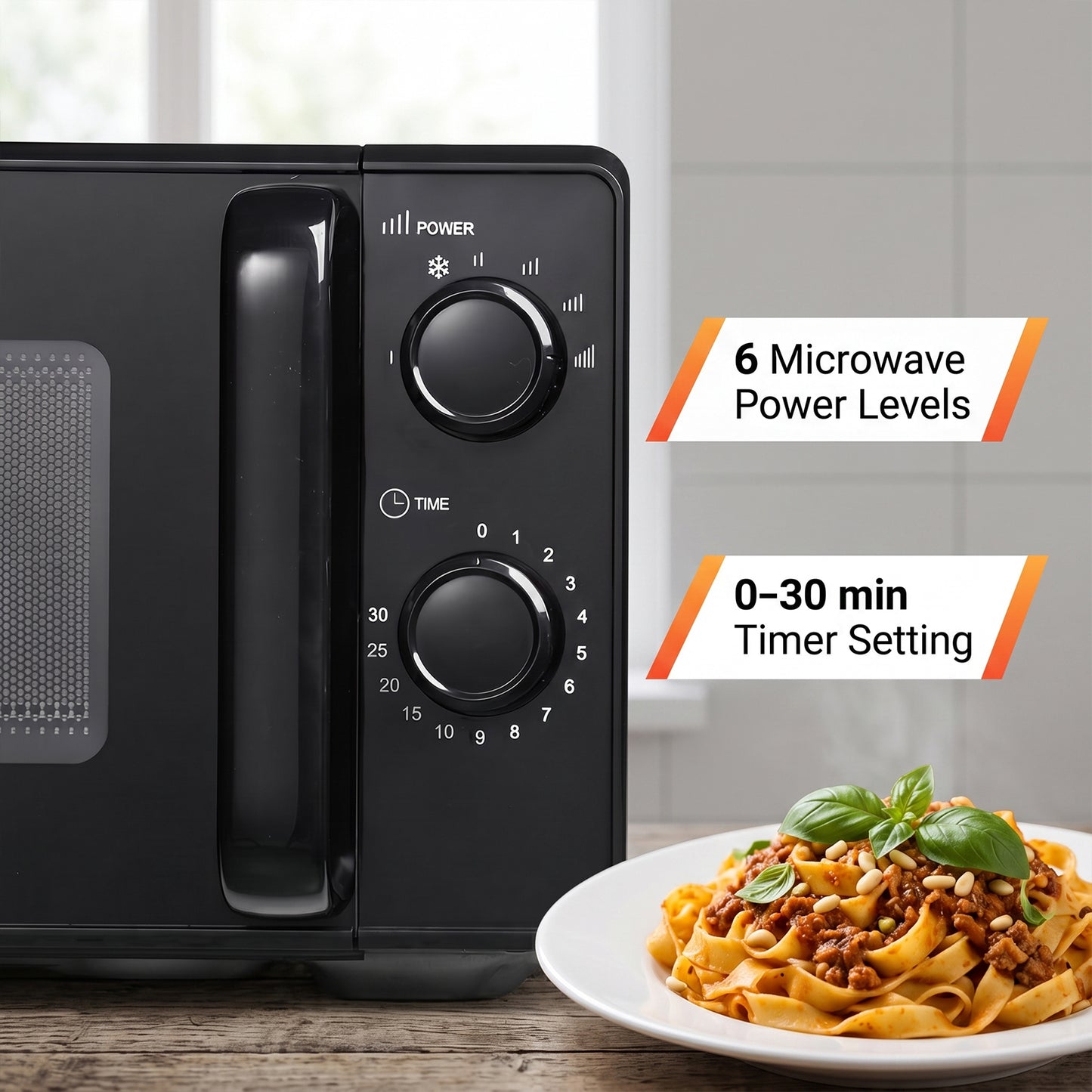 Mechanical 20L Microwave Oven