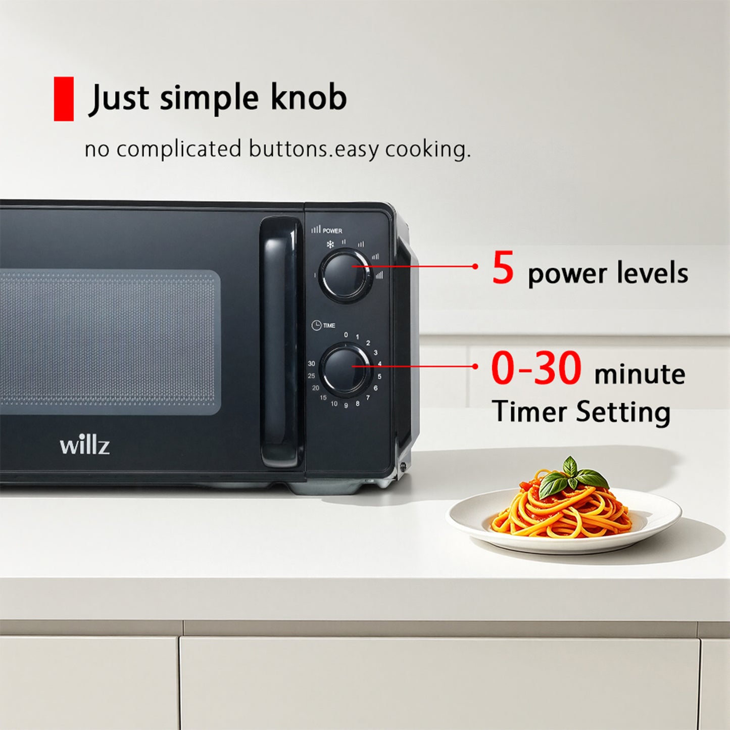 Mechanical 20L Microwave Oven