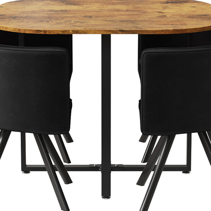 Dining Table Set with 4 Chairs