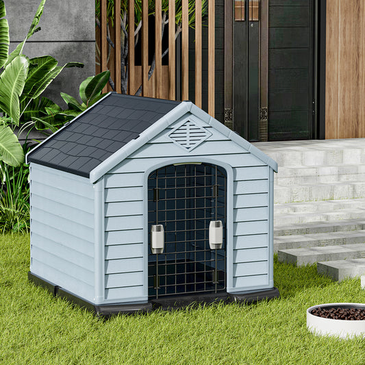 Outdoor Waterproof Dog House with Air Vents and Door
