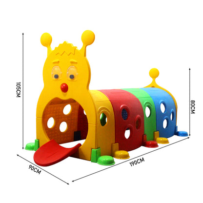 Caterpillar Crawl and Climb Tunnel for Kids